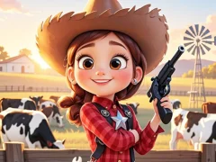 Gêm Find The Differences: Cow Farm ar-lein