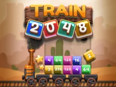 Gêm Train 2048 ar-lein
