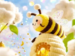 Gêm Find The Differences: Little Bee's Adventure ar-lein