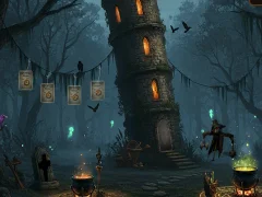 Gêm Arcane Witch1 Escape ar-lein