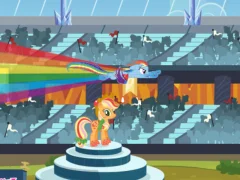 Gêm My Little Pony Rainbow Power Equestria Dash ar-lein