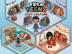 Gêm Toca Teens Cozy Couture ar-lein