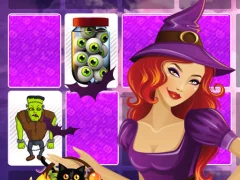 Gêm Memory Scary Game ar-lein