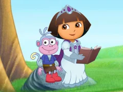 Gêm Dora The explorer Dora's Royal Rescue ar-lein