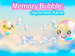 Gêm Memory Bubble: Japanese Kana ar-lein