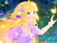 Gêm Jigsaw Puzzle: Firefly Princess ar-lein