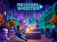 Gêm Revoxel shooter ar-lein