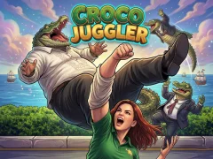 Gêm Croco Juggler ar-lein