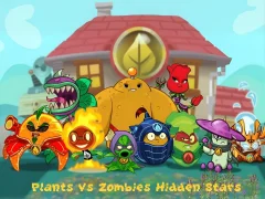 Gêm Plants Vs Zombies Hidden Stars ar-lein