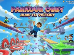 Gêm Parkour Obby Jump to Victory ar-lein