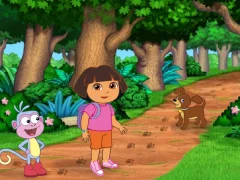 Gêm Dora the Explorer Find Those Puppies ar-lein