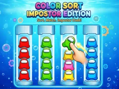 Gêm Color Sort Impostor Edition ar-lein