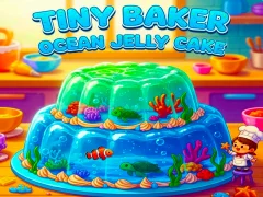 Gêm Tiny Baker Ocean Jelly Cake ar-lein