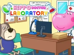 Gêm Hippo Doctor Laboratory ar-lein