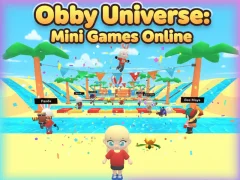 Gêm Obby Universe: Mini Games Online ar-lein