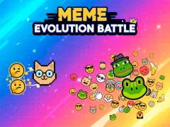 Gêm Meme Evolution Battle ar-lein