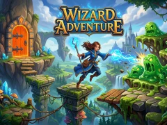 Gêm Wizzard Adventure ar-lein