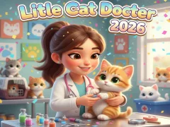 Gêm Little Cat Doctor ar-lein