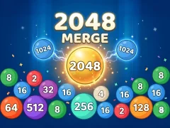 Gêm 2048 Merge ar-lein