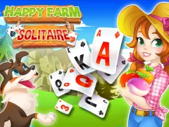 Gêm Happy Farm Solitaire ar-lein