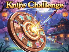Gêm Knife Challenge ar-lein