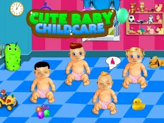 Gêm Cute Baby Child Care ar-lein