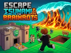 Gêm Escape Tsunami for Brainrots ar-lein