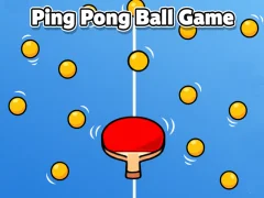 Gêm Ping Pong Ball Game ar-lein