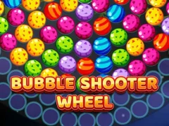 Gêm Bubble Shooter Fruits Wheel ar-lein