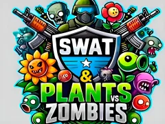 Gêm SWAT & Plants vs Zombies ar-lein