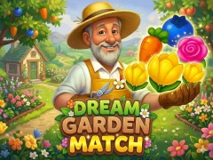 Gêm Match Dream Garden ar-lein