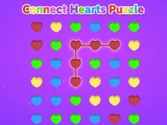 Gêm Connect Hearts Puzzle ar-lein