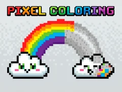 Gêm Pixel Coloring ar-lein