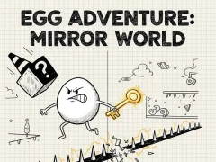 Gêm Egg Adventure: Mirror World ar-lein