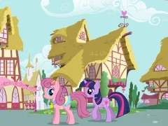 Gêm My Little Pony Friendship magic Adventures in Ponyville ar-lein