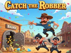 Gêm Catch the roober ar-lein