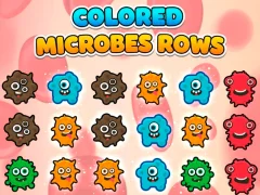 Gêm Colored Microbes Rows ar-lein