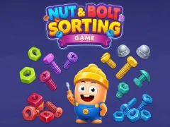 Gêm Nuts & Bolt Sorting Game ar-lein