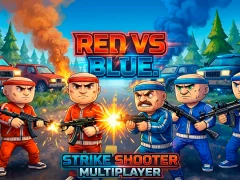 Gêm Red vs Blue. Strike Shooter Multiplayer ar-lein