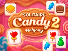 Gêm Solitaire Mahjong Candy 2 ar-lein