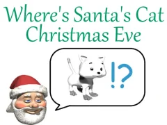 Gêm Where's Santa's Cat Christmas Eve ar-lein