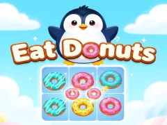 Gêm Eat Donuts ar-lein