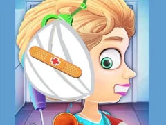 Gêm Children's doctor: Treating ears ar-lein
