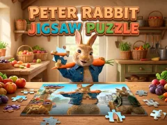Gêm Peter Rabbit Jigsaw Puzzle ar-lein