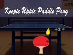 Gêm Keepie Uppie Paddle Pong ar-lein