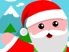 Gêm Santa Ski ar-lein