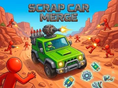 Gêm Scrap Car Merge ar-lein