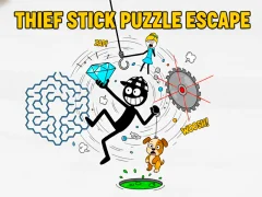 Gêm Thief Stick Puzzle Escape ar-lein