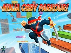 Gêm Ninja Obby Parkour ar-lein