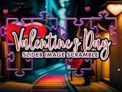 Gêm Valentine's Day Slider Image Scramble ar-lein